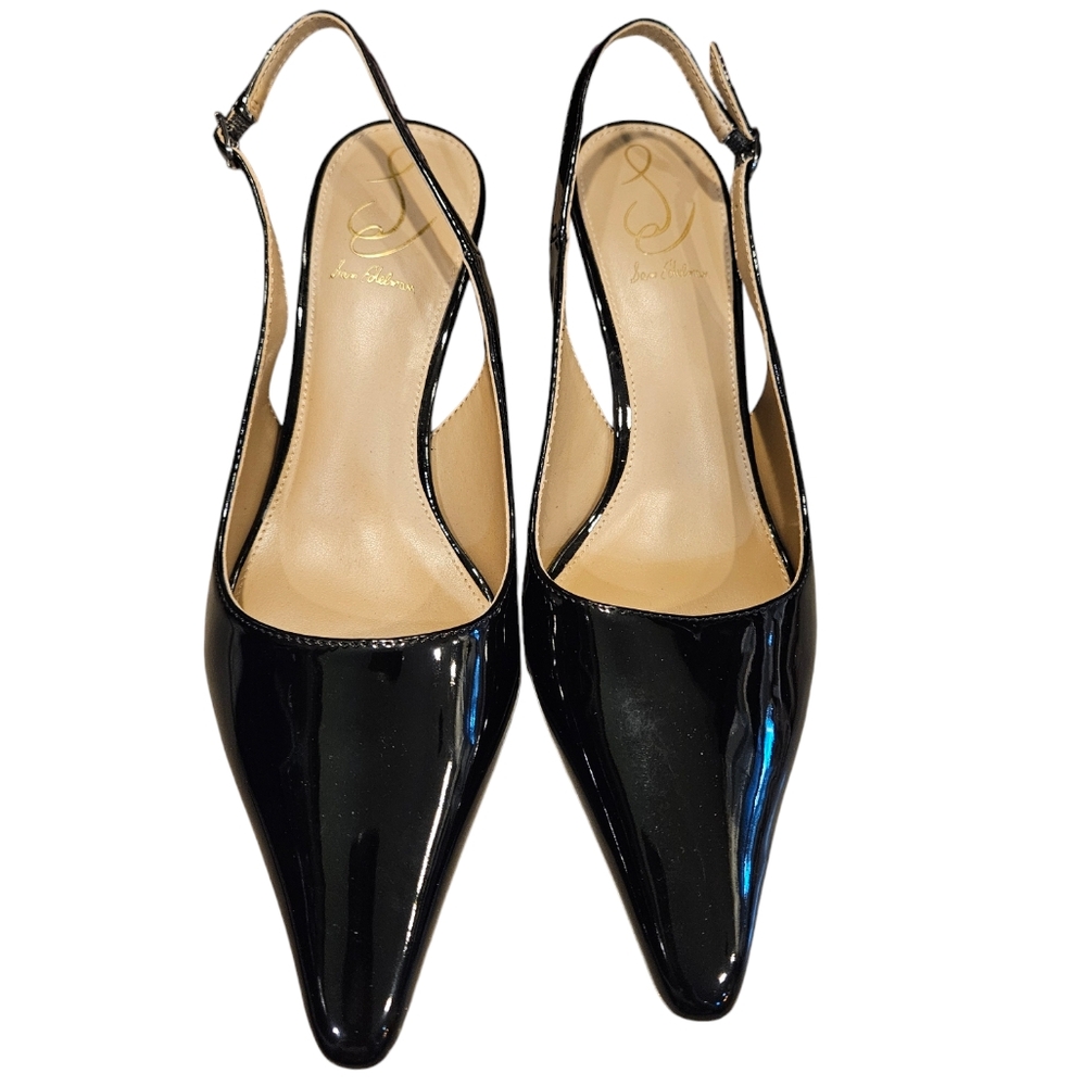 Sam Edelman Black Patent Leather Heels